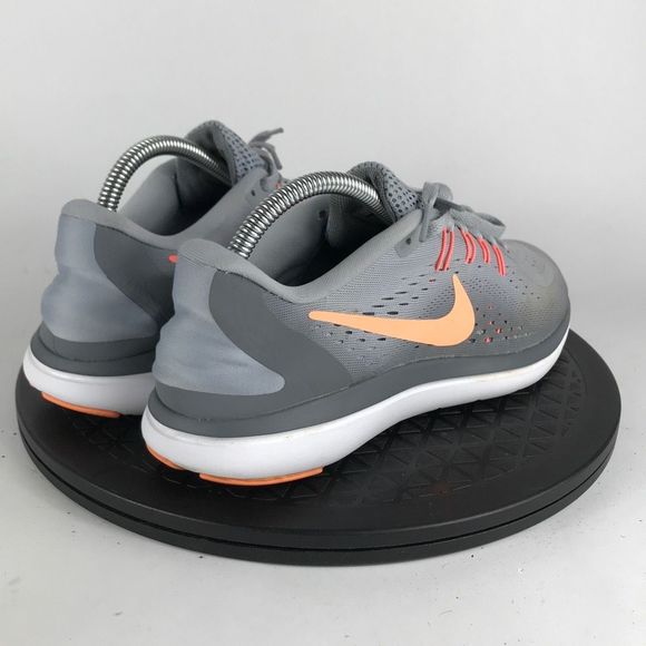 Nike Flex 2017 RN Gray/Orange Athletic Running Shoes 898476-003 Women’s Size 9.5 - Picture 5 of 12